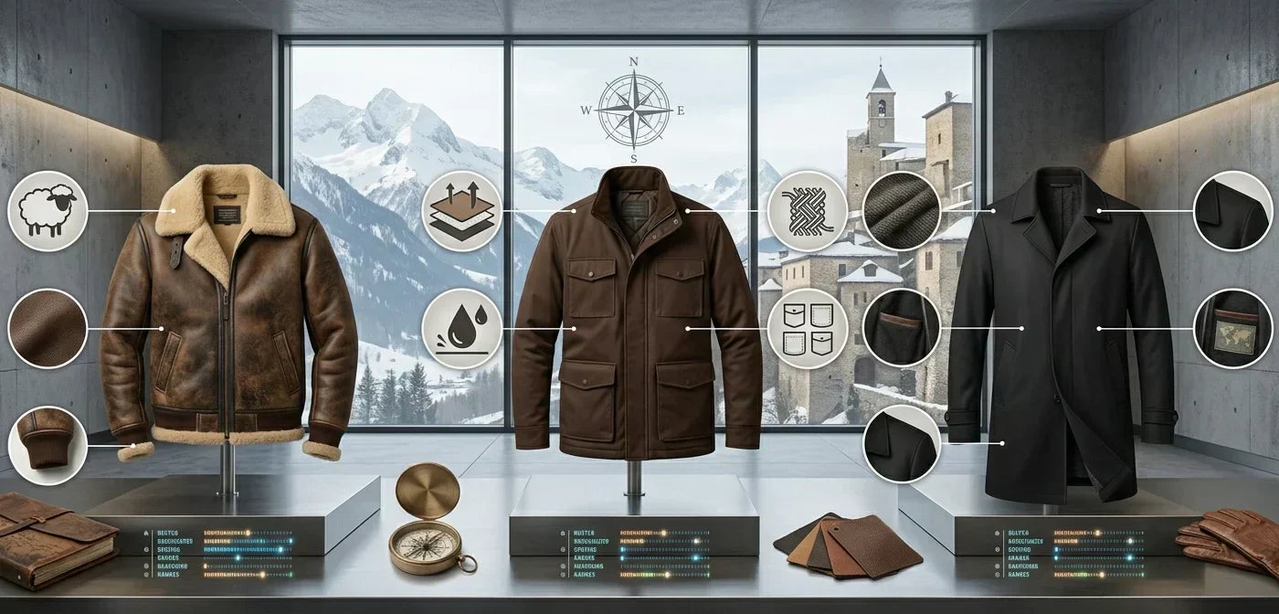 Best Men's Leather Jackets for European Winters: 2026 Buyer's Guide