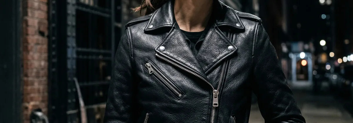 Leren Biker Jassen voor Dames
